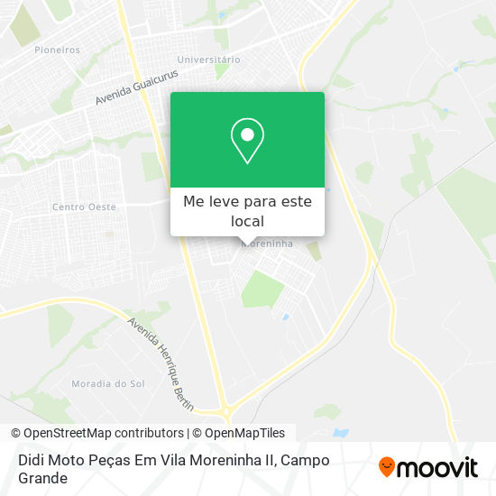 Didi Moto Peças Em Vila Moreninha II mapa