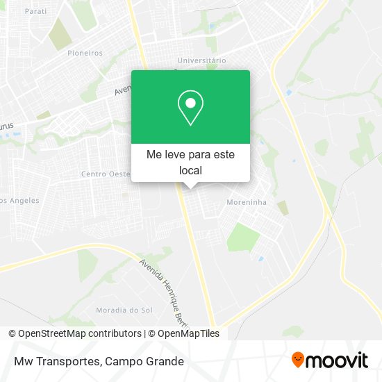 Mw Transportes mapa