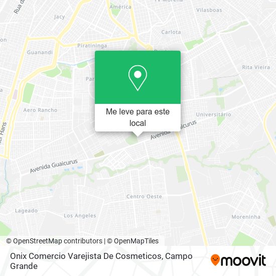 Onix Comercio Varejista De Cosmeticos mapa