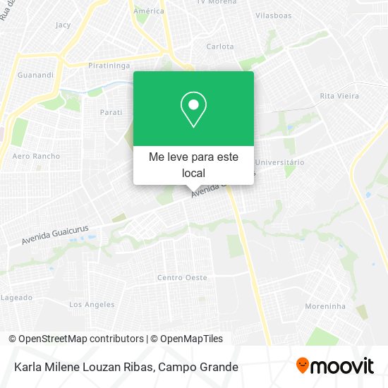 Karla Milene Louzan Ribas mapa