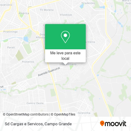 Sd Cargas e Servicos mapa