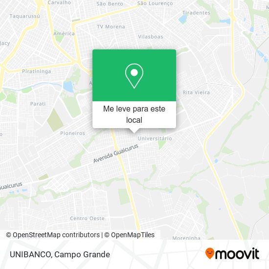 UNIBANCO mapa