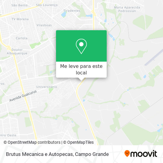 Brutus Mecanica e Autopecas mapa