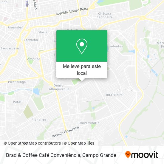 Brad & Coffee Café Conveniência mapa