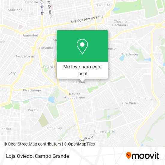 Loja Oviedo mapa