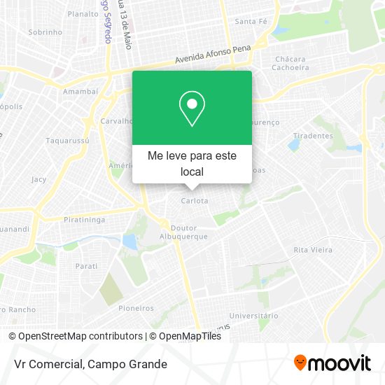 Vr Comercial mapa