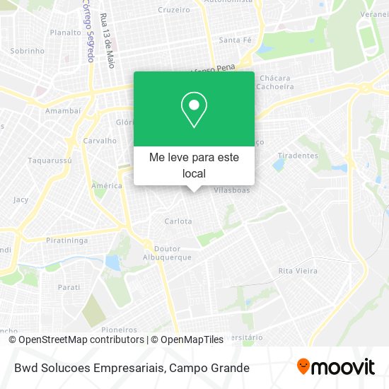 Bwd Solucoes Empresariais mapa