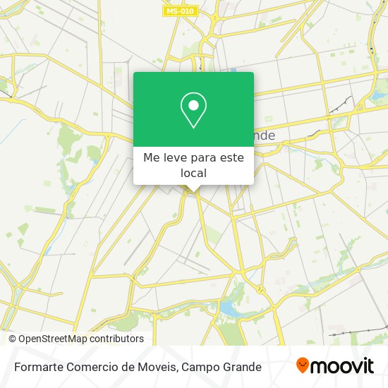 Formarte Comercio de Moveis mapa