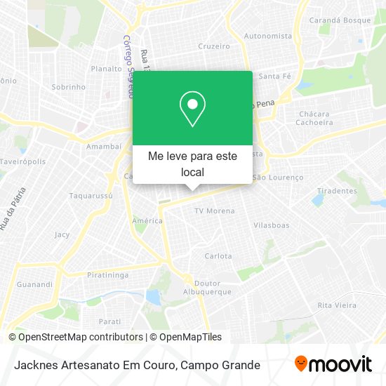 Jacknes Artesanato Em Couro mapa