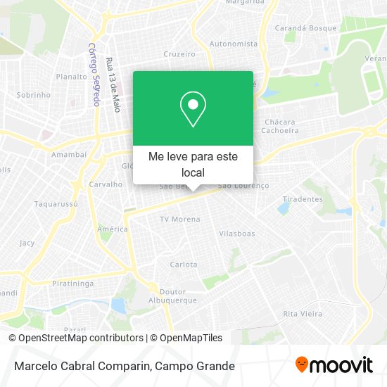 Marcelo Cabral Comparin mapa