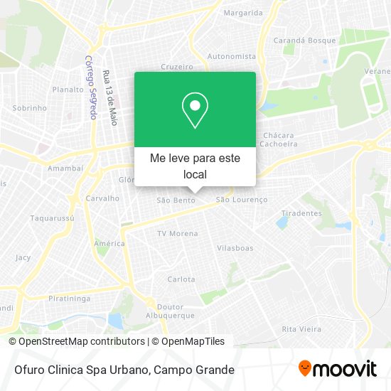 Ofuro Clinica Spa Urbano mapa