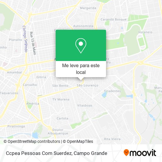 Ccpea Pessoas Com Suerdez mapa