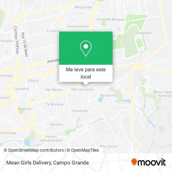 Mean Girls Delivery mapa