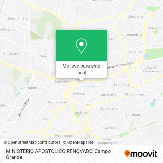 MINISTERIO APOSTOLICO RENOVADO mapa