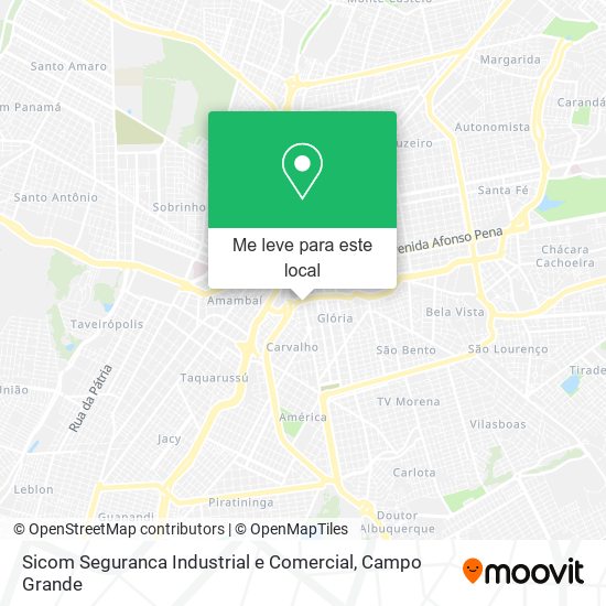 Sicom Seguranca Industrial e Comercial mapa