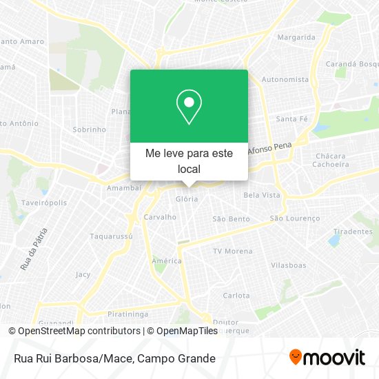 Rua Rui Barbosa/Mace mapa