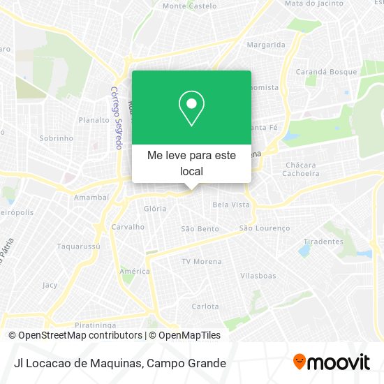 Jl Locacao de Maquinas mapa