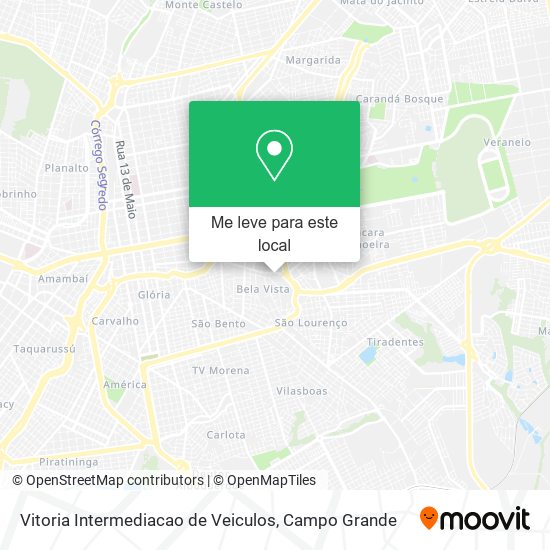 Vitoria Intermediacao de Veiculos mapa