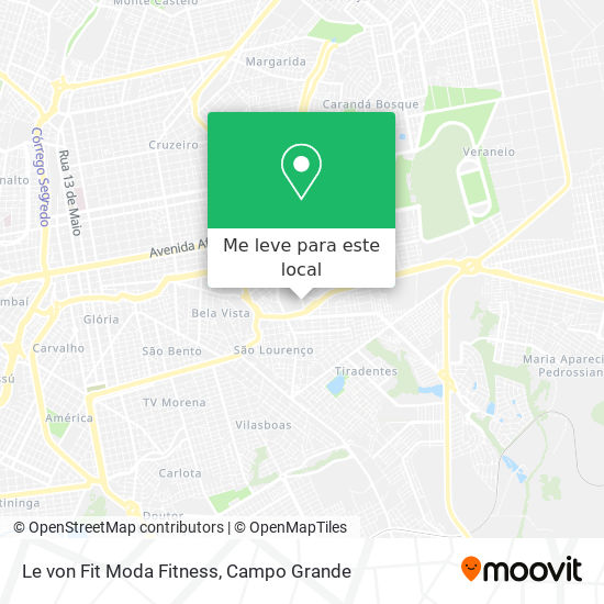 Le von Fit Moda Fitness mapa