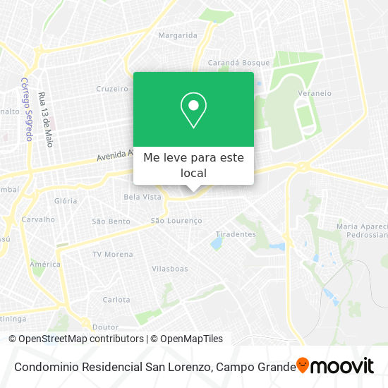 Condominio Residencial San Lorenzo mapa