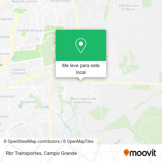 Rbr Transportes mapa