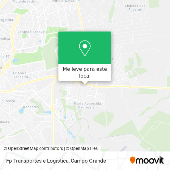 Fp Transportes e Logistica mapa