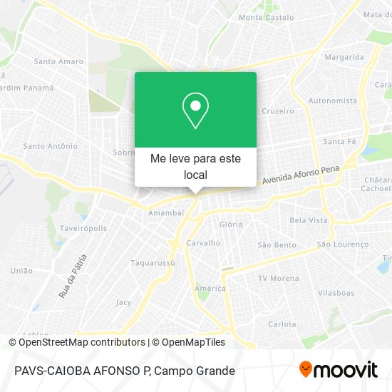 PAVS-CAIOBA AFONSO P mapa