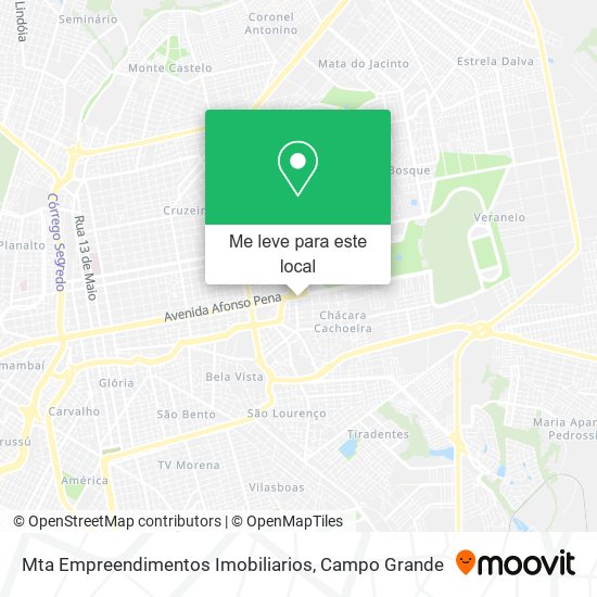 Mta Empreendimentos Imobiliarios mapa