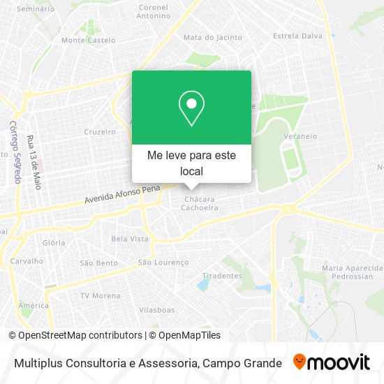 Multiplus Consultoria e Assessoria mapa