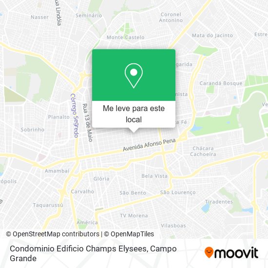 Condominio Edificio Champs Elysees mapa