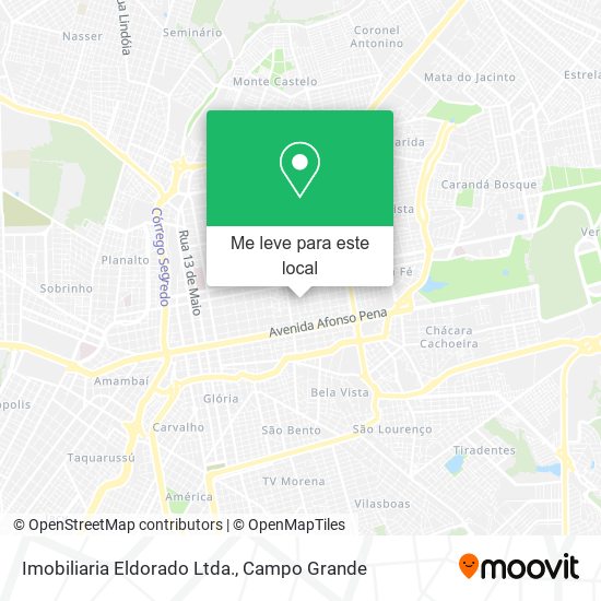 Imobiliaria Eldorado Ltda. mapa