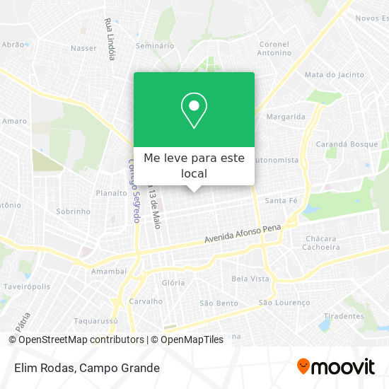 Elim Rodas mapa