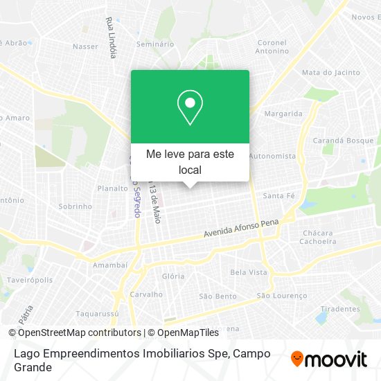 Lago Empreendimentos Imobiliarios Spe mapa