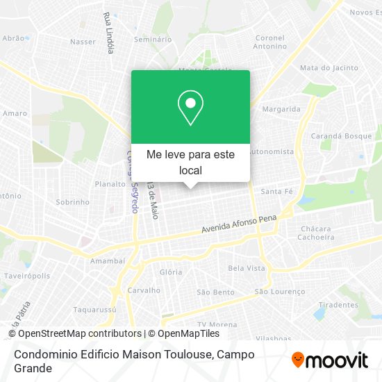 Condominio Edificio Maison Toulouse mapa