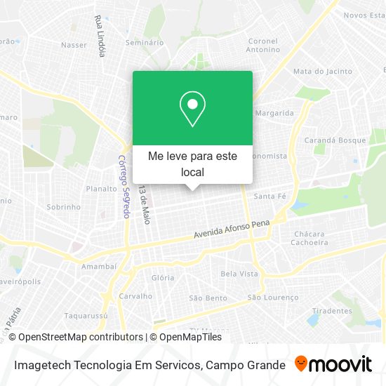 Imagetech Tecnologia Em Servicos mapa