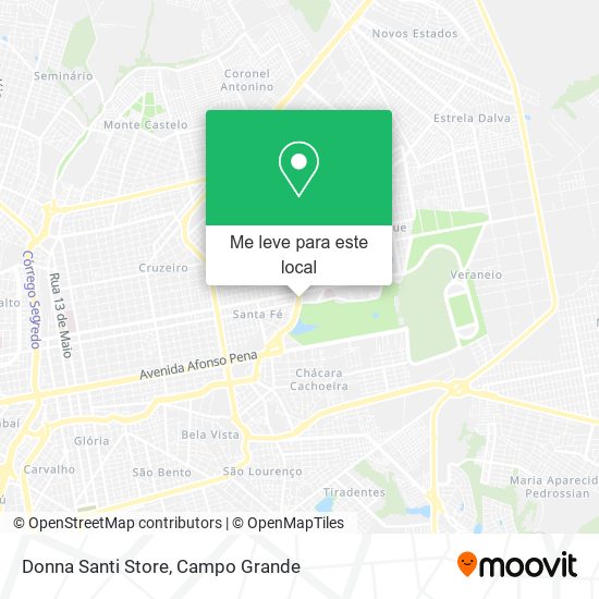 Donna Santi Store mapa