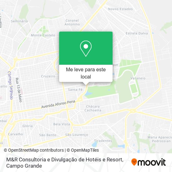 M&R Consultoria e Divulgação de Hotéis e Resort mapa