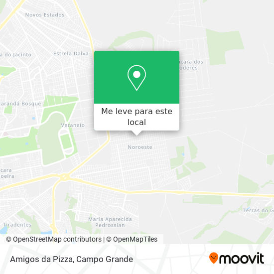 Amigos da Pizza mapa