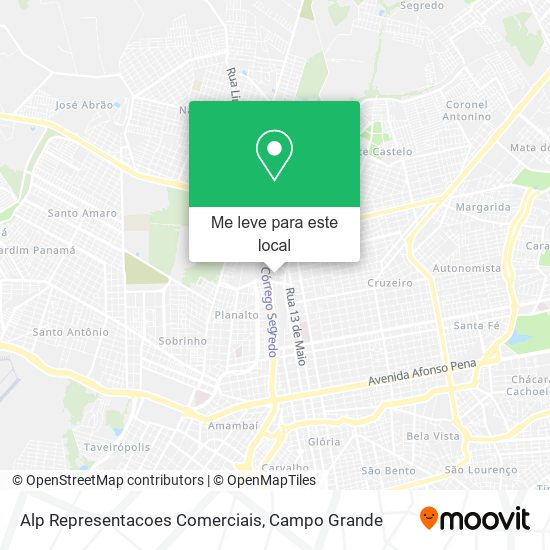 Alp Representacoes Comerciais mapa