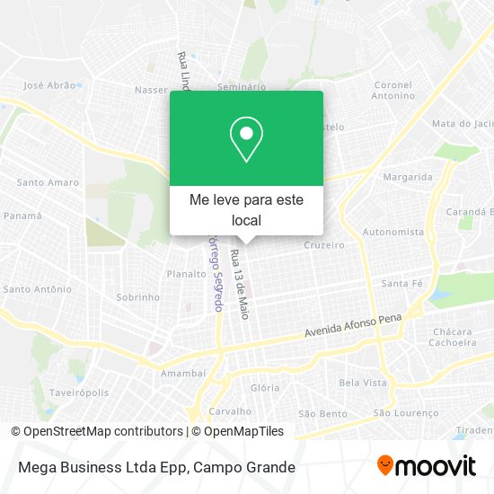 Mega Business Ltda Epp mapa