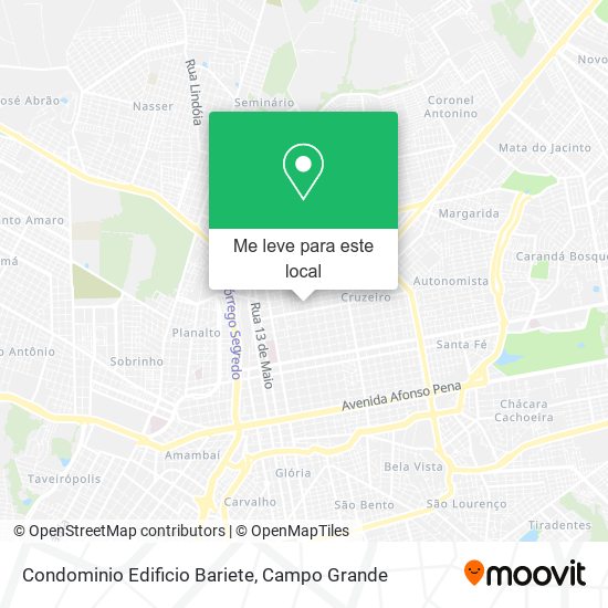 Condominio Edificio Bariete mapa