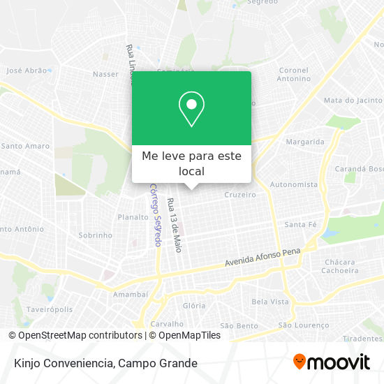 Kinjo Conveniencia mapa