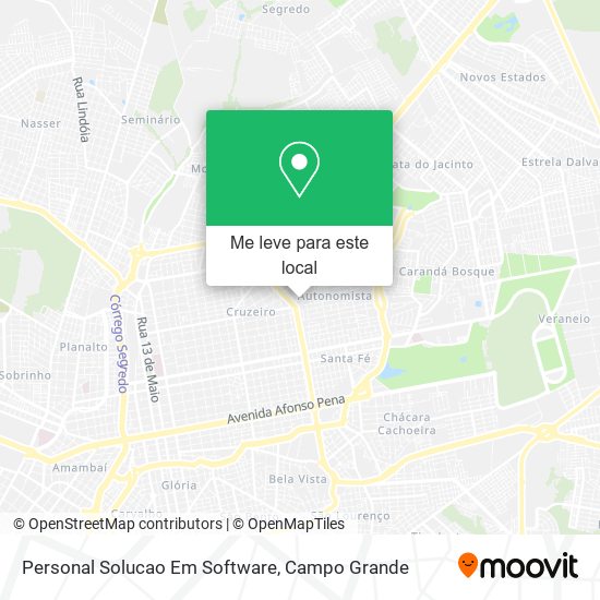 Personal Solucao Em Software mapa