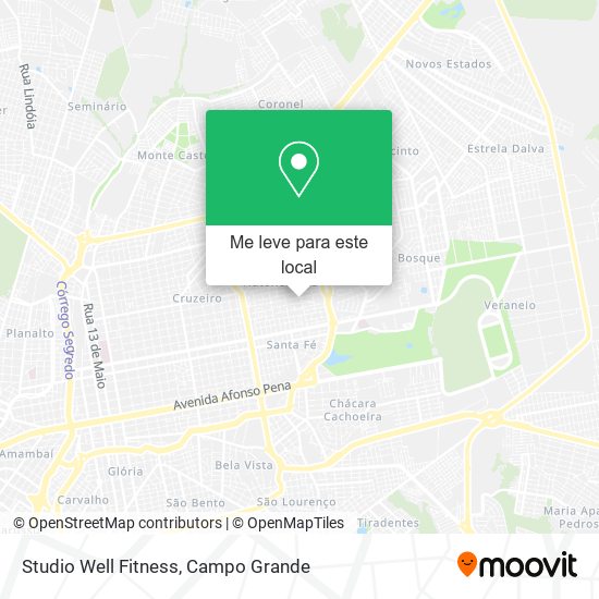 Studio Well Fitness mapa