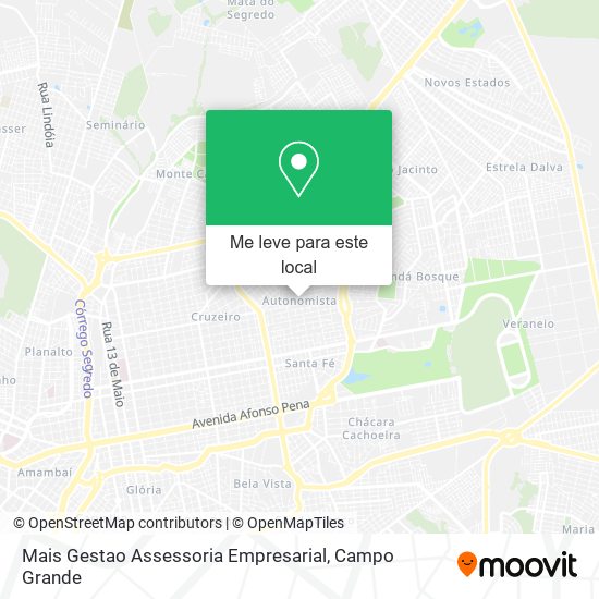 Mais Gestao Assessoria Empresarial mapa