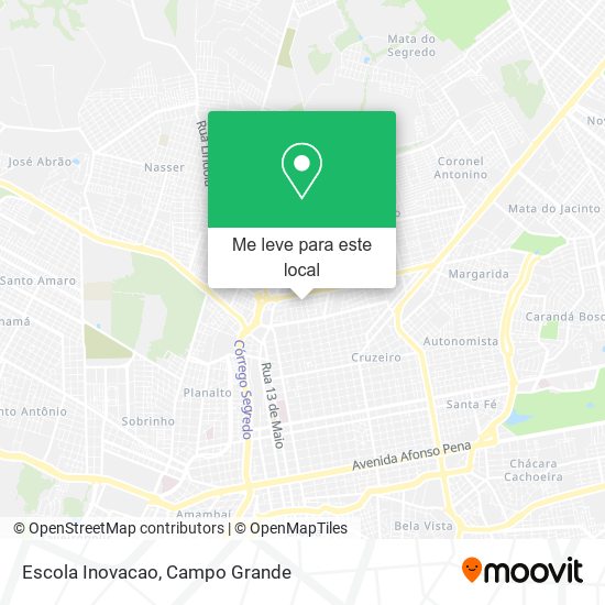 Escola Inovacao mapa