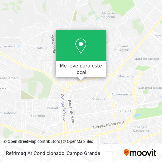 Refrimaq Ar Condicionado mapa