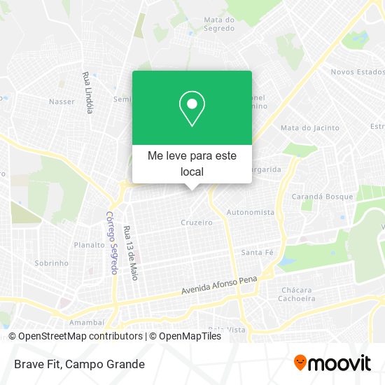 Brave Fit mapa