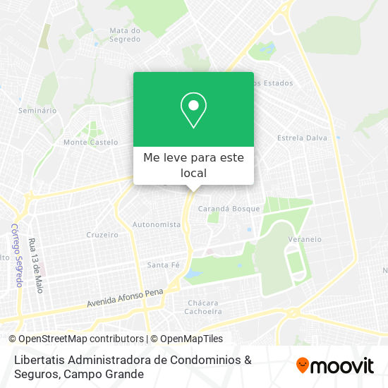 Libertatis Administradora de Condominios & Seguros mapa