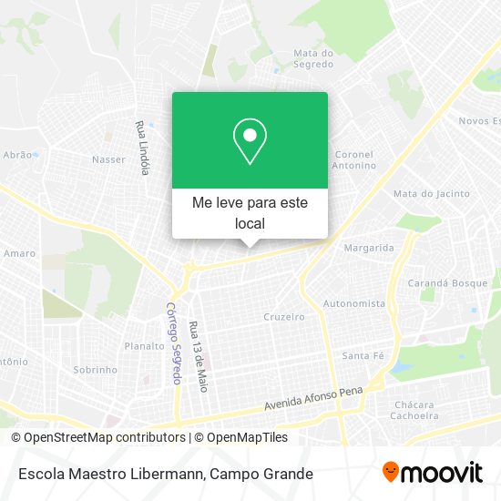 Escola Maestro Libermann mapa